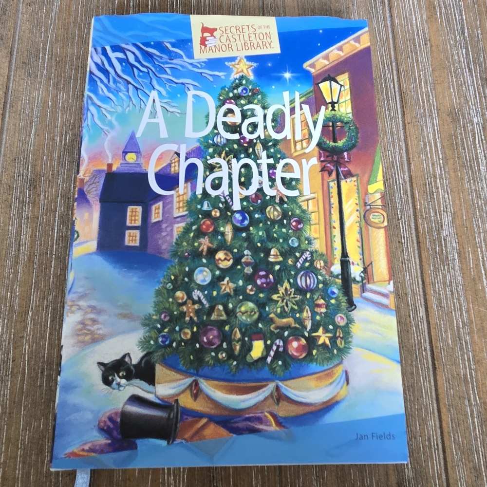 A Deadly Chapter by Jan Fields Hardback Book